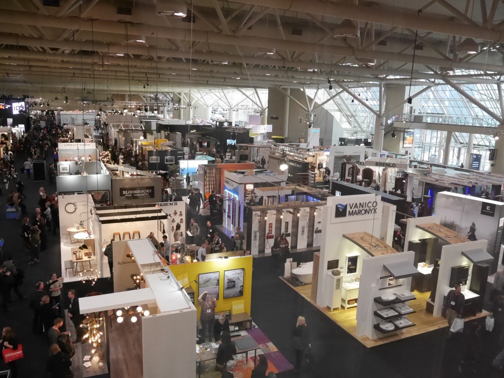 the show floor, filled with ideas