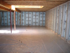 Proper basement insulation